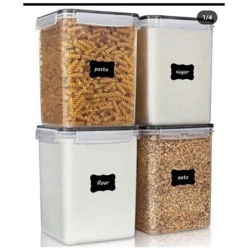 product_image_name-Generic-2PCS Large Food Storage Containers With Lids Airtight-2