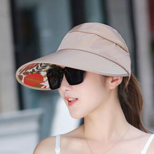 Fashion Folding Sun Protection Cap Ladies Girl Holiday UV