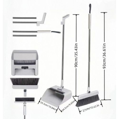 Generic 2in1 MULTIFUNCTIONAL BROOM & DUST-PAN