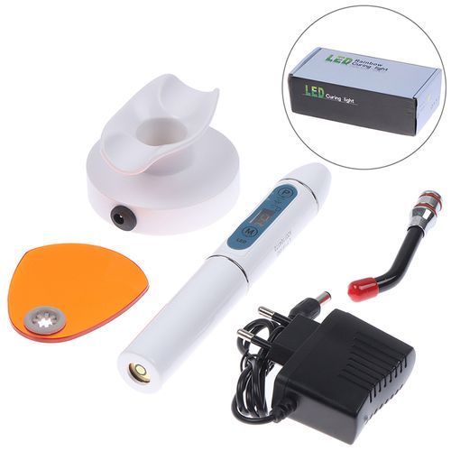 Dental 5W Wireless Cordless LED Curing Light Lamp 1500mw 5 colors available