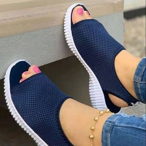 Mesh 2024 wedge sandals