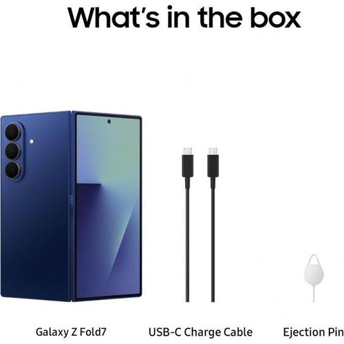 Samsung  Galaxy Z Fold 7 - 8.0" - 256GB ROM - 12GB RAM - Single Sim - Blue Shadow - image 2