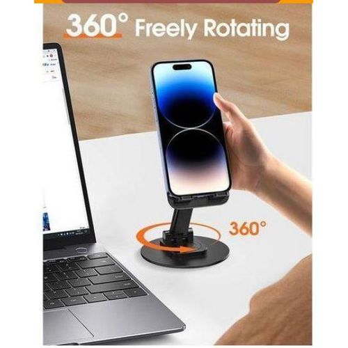 Generic ORIGINAL EAGEAT Phone Stand Adjustable Swivel Desktop Metal Tablet Stand - image 3