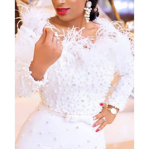 White Lace Styles For Ladies. - Fashion - Nigeria