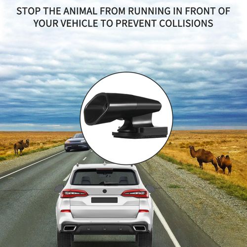 Generic 2 PCS Deer Whistles Wind Deer Warning Whistles Collision Alerts  Wildlife Warning Device for Truck Vehicles Cars,Motorcycles