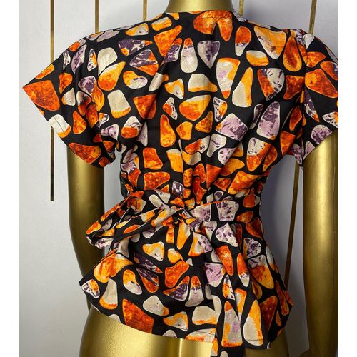 Fashion Ankara Wrap Top - image 4