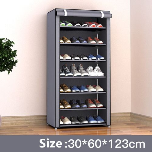 product_image_name-Generic-Shoe Rack Stackable Assembly Multi-Layer Shoe Organizer-1