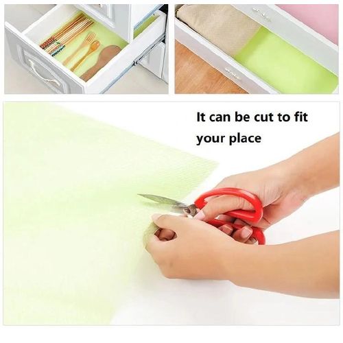 Generic 4Pcs/set Fridge Waterproof Mats Refrigerator Pad Table Cabinet Antibacterial Pad Kitchen Kitchenware - image 5