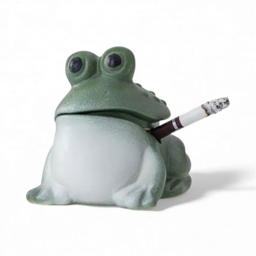 product_image_name-Generic-Charming Covered Frog Ashtray-1