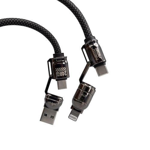 product_image_name-New Age-Connect Prime 3 240W (4-in-1 Multiport) 1M Cable-1