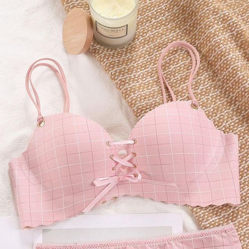 Generic Cross Straps Bras Corset Push Up Lingeries Women Seamless Wireless  Underwear Sexy Fix Palm Pad Bandage Bralette Soutien Gorges