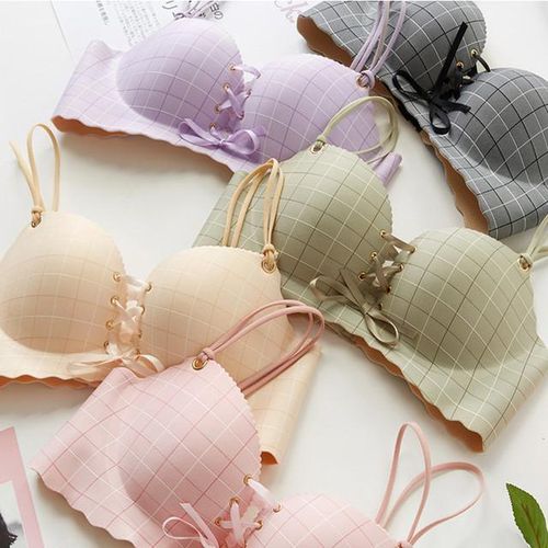 Generic Cross Straps Bras Corset Push Up Lingeries Women Seamless Wireless  Underwear Sexy Fix Palm Pad Bandage Bralette Soutien Gorges