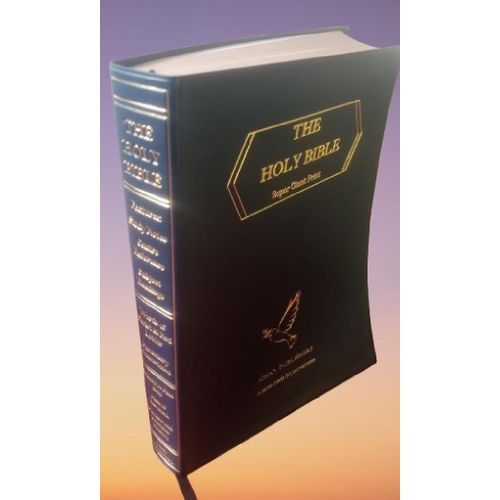 Generic Holy Bible KJV Super Giant Print Reference Bible,Presentation Page,Centre References,Study Notes, Concordance/Dictionary - image 2
