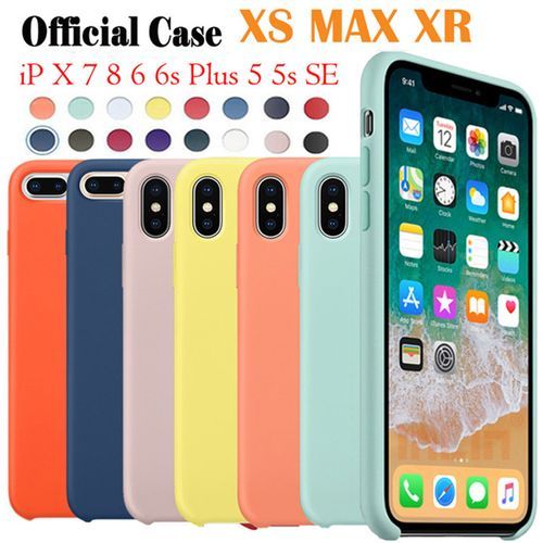 Capa Case Apple Silicone para iPhone XR 6.1