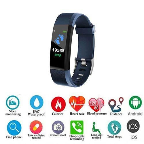 Smart heart rate and blood pressure wristband outlet