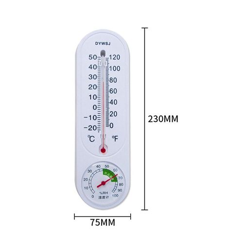 Indoor Outdoor Wall Thermometer - Garden House Garage House Office Room