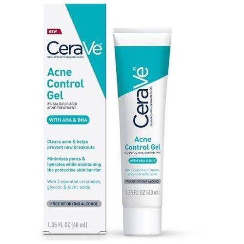 product_image_name-Cerave- Acne Control Gel With 2% Salicylic Acid AHA/BHA - 40ml-1