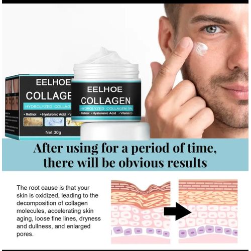 product_image_name-Generic-Collagen Anti Wrinkle Cream For Men Hyaluronic Remove Wrinkles Firming Lifting Moisturizing Anti Aging Brightening Face Care -3