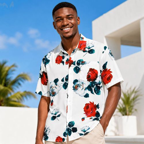Dapperman Men's Casual Shirts—Hawaiian Shirts