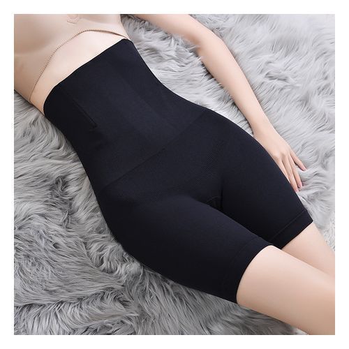 Fashion High Waist Tummy Control Buttocks Lifter Girdle Tight Nude Colour