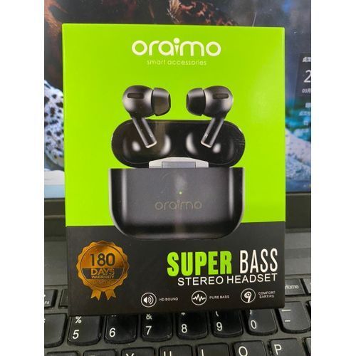 Oraimo Pods Pro Powerful Bass Tws Wireless Earbuds