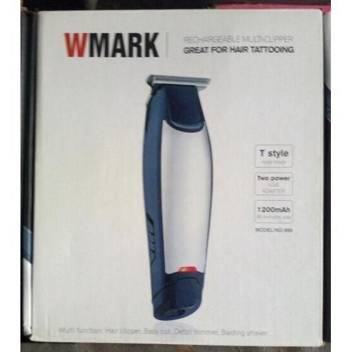 WMARK Professional Trimmer Machine – Cordless Hair Clipper with Smooth Finish