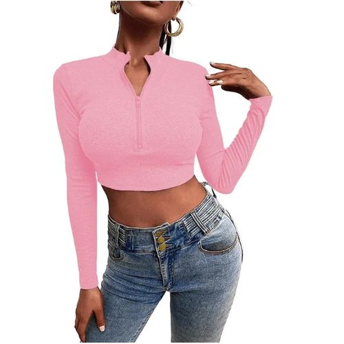 neon color crop tops