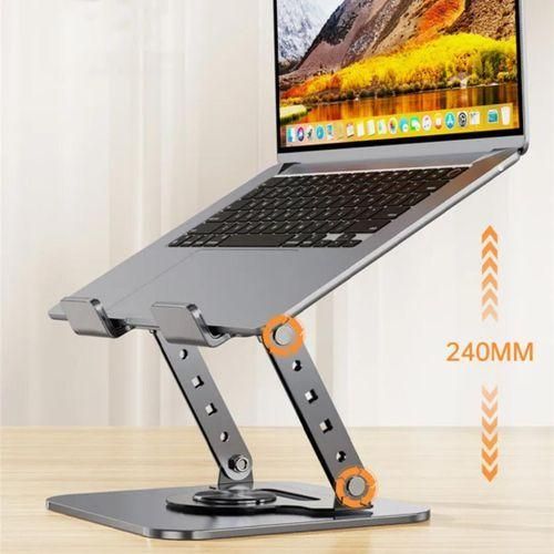 Generic 360° Rotating laptop stand (fits 9 to 17 inches ) with 360 rotating base - image 3