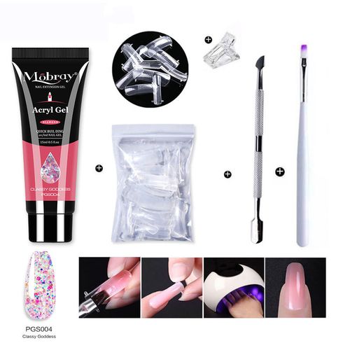 product_image_name-Fashion-2Pcs Nail Art Crystal Extension Tool Crystal Model Gel-6