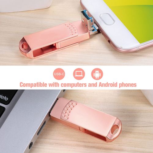 BiNFUL para Android OTG 3 en 1 unidades flash USB tipo C y amp; Micro 512GB  256GB 128GB 64GB 32GB 16GB Pendrives Pen Drive Cle para teléfono Tan  Jianjun unisex