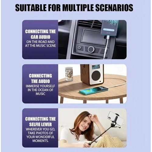 product_image_name-Generic-USB Type C To 3.5mm Aux Audio Headphone Jacks For Convertor-3