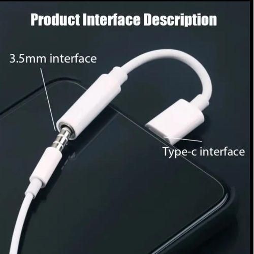 product_image_name-Generic-USB Type C To 3.5mm Aux Audio Headphone Jacks For Convertor-4