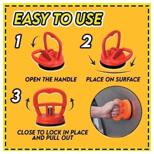 Generic Car Dent Puller Suction Cup Panel Sucker Repair Body - image 3