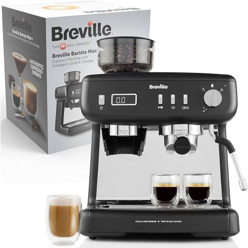Breville Barista Max Plus With Intelligent Grind And Dosage Coffee Machine
