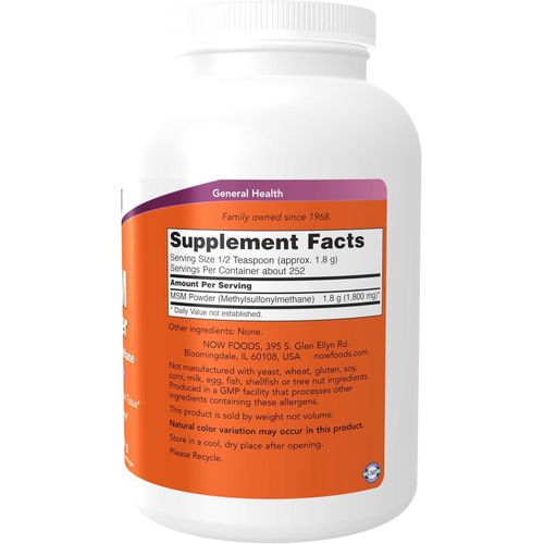 product_image_name-Now Foods-MSM (Methylsulfonylmethane) Powder, 454g-2