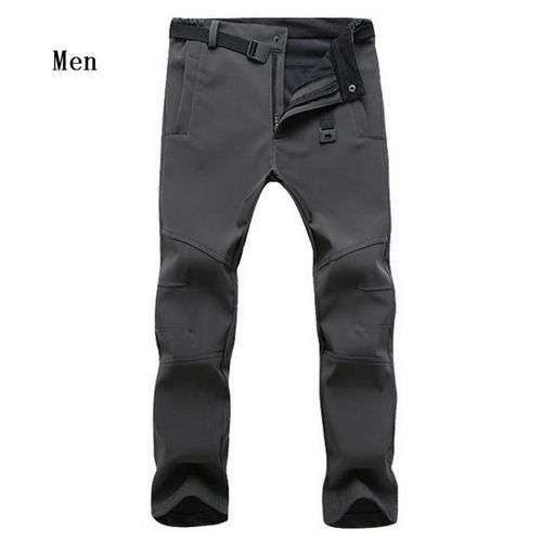 Fashion Softshell wool pants windproof for men casual pants high ...