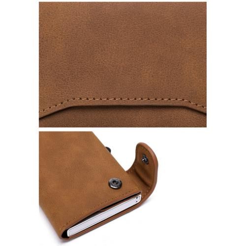 Fashion Luxury Atm Credit Card Holder-Brown - image 6