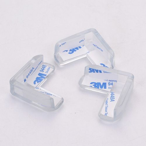 4pcs/set Transparent Table Corner Protectors For Glass Windows