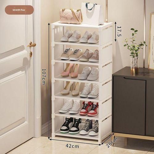 product_image_name-Generic-Foldable 7-Row Shoe Rack – Maximum Storage, Minimal Space-1
