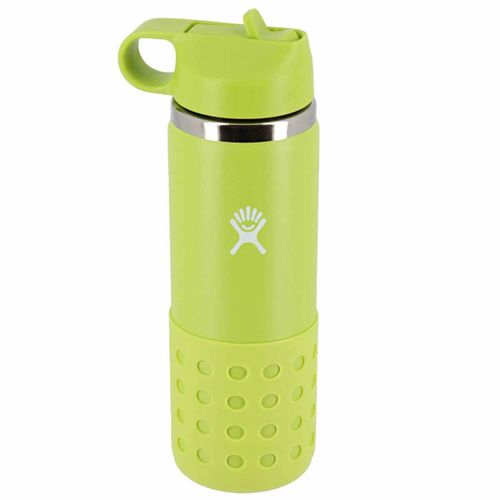 Kids Wide Mouth Bottle with Straw Lid and Boot by Hydro Flask 20