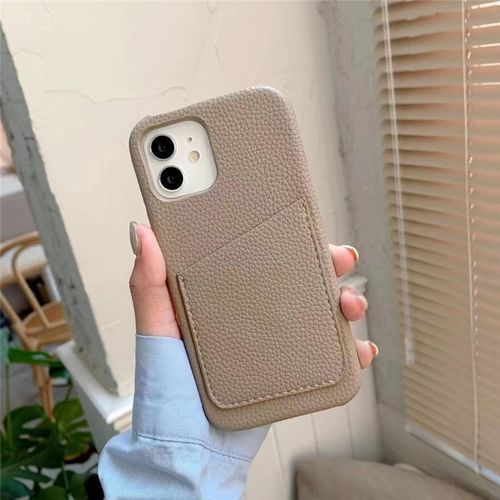 Small Letters Leather Card Slot Case iPhone XR XS XS Max