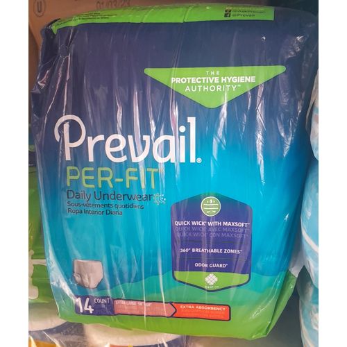Prevail Extra Daily Adult Incontinence Pullup Diaper