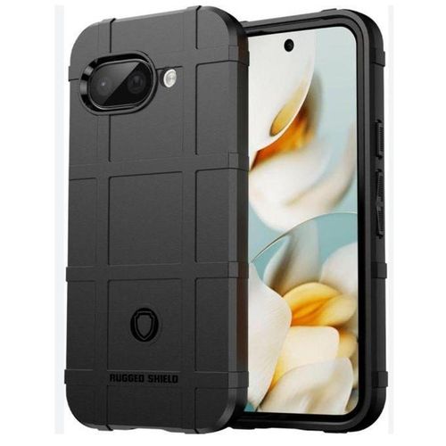 Generic Rugged shield back case for Google pixel 9a - black