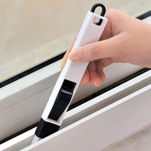 Crevice Cleaning Brush, 2 In 1 Dustpan Cleaning Tool