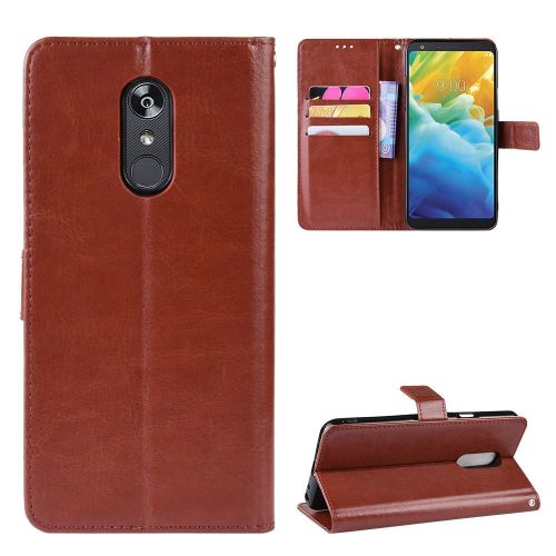 Generic for LG STYLO 5 Wallet Case Anti lost Flip Leather Case Stand Cover Brown Jumia Nigeria