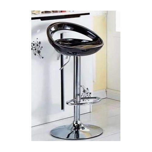 Generic Modern Black Adjustable Bar Stool - image 3