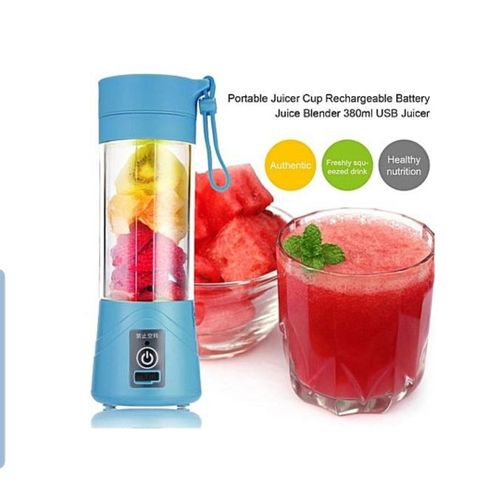 Generic 6 Blades Rechargeable Juicer Portable Fruit Juice Blender