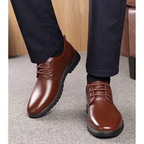 product_image_name-Generic-Men's Casual PU Leather Shoes Business Dress Shoes-brown-5
