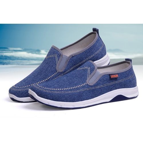 blue jean gym shoes