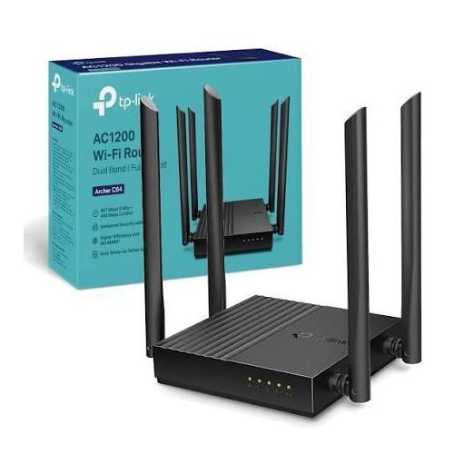 Generic TP-Link AC1200 Archer C64 MU MIMO Dual Band Wi-Fi Router